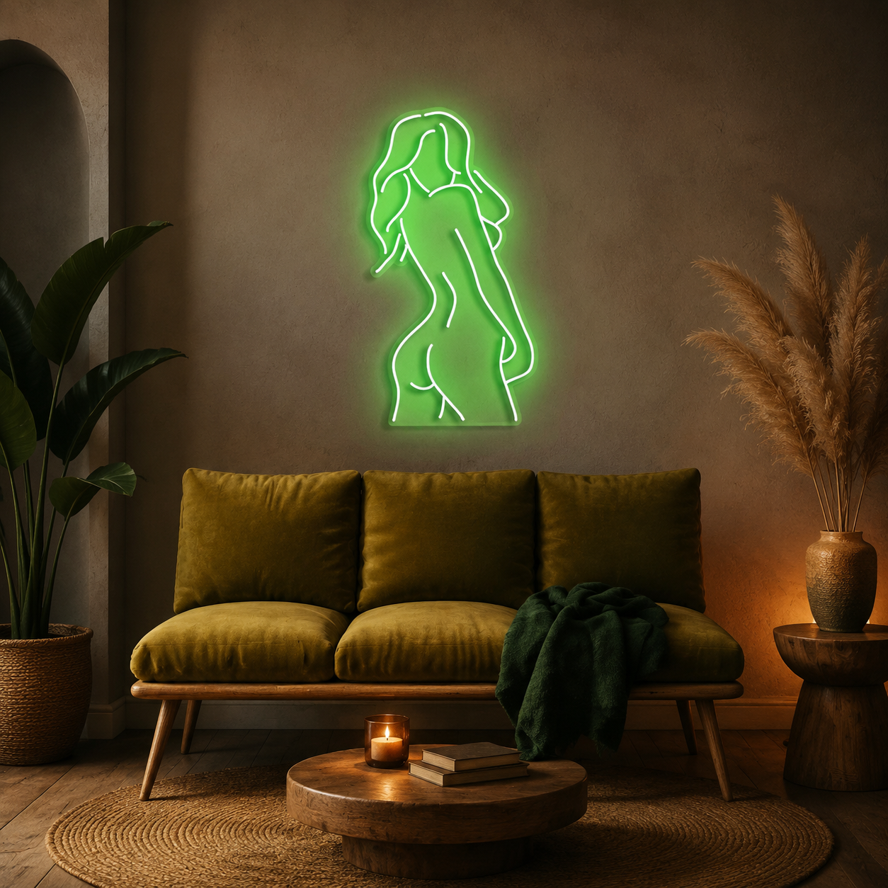 Beauty Pose Neon Sign