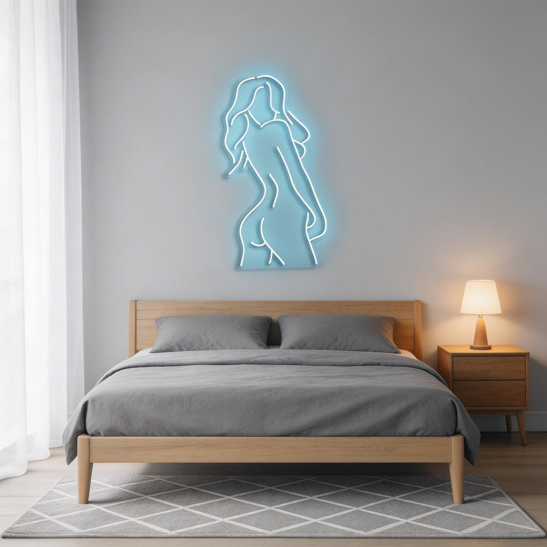 Beauty Pose Neon Sign