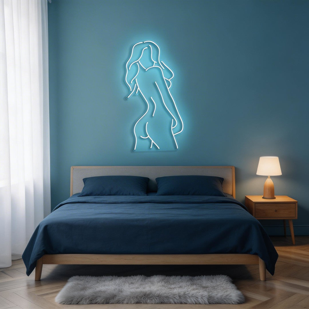 Beauty Pose Neon Sign