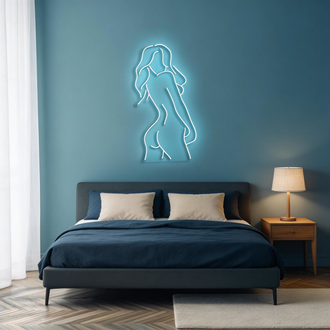 Beauty Pose Neon Sign