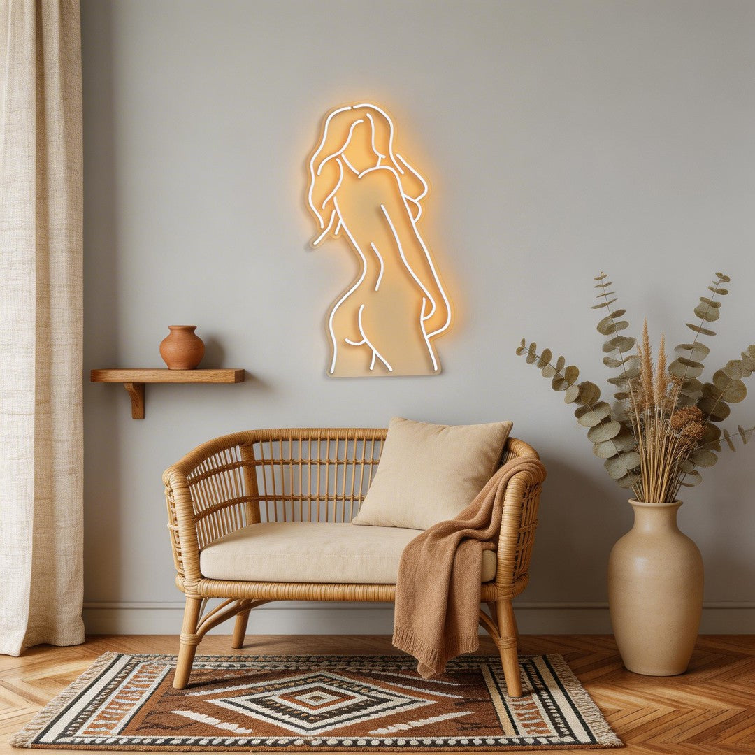 Beauty Pose Neon Sign