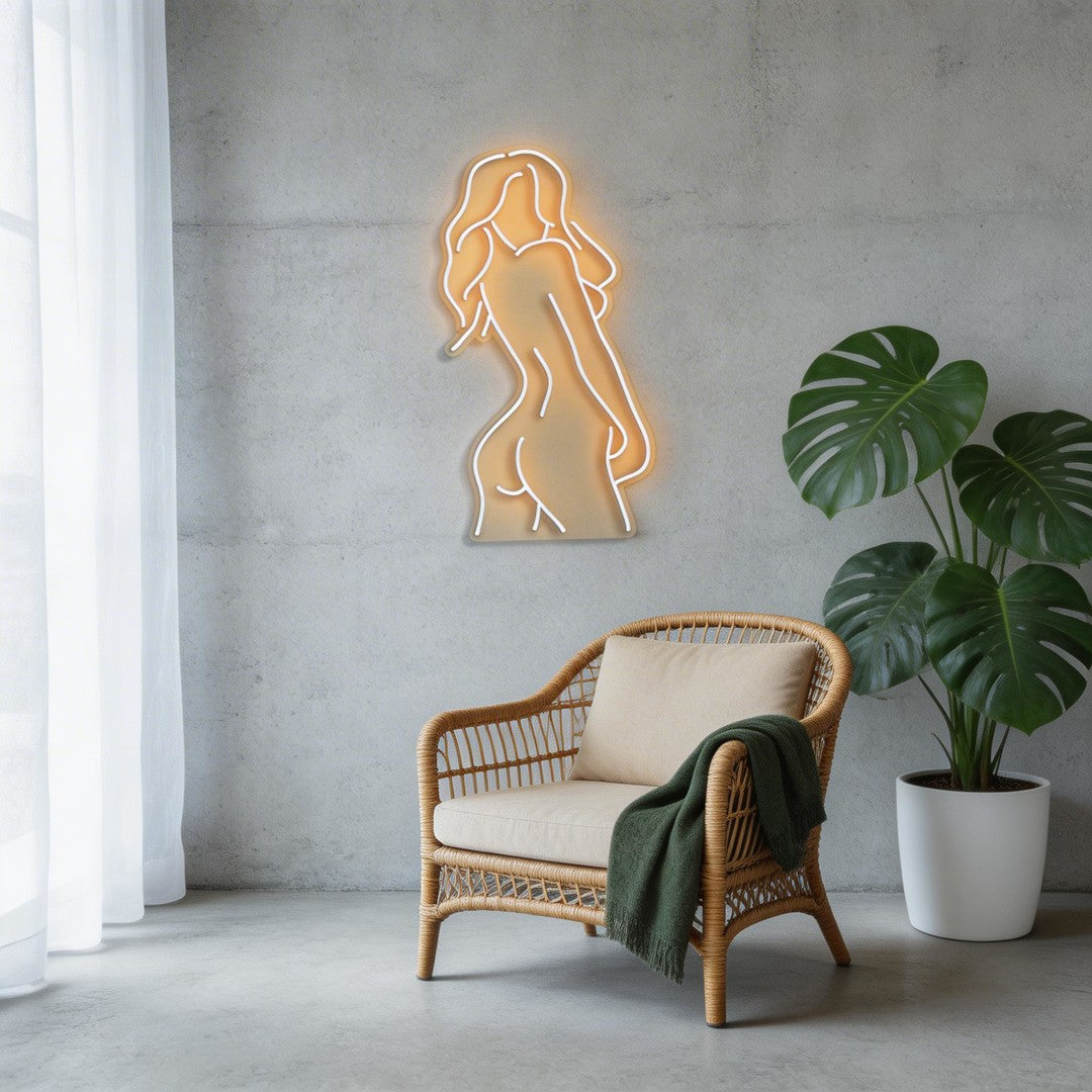 Beauty Pose Neon Sign