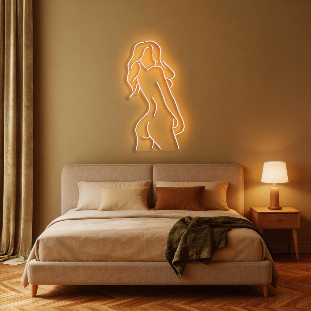 Beauty Pose Neon Sign