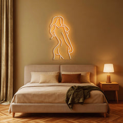 Beauty Pose Neon Sign