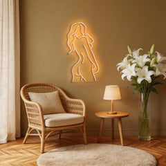 Beauty Pose Neon Sign