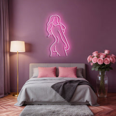 Beauty Pose Neon Sign
