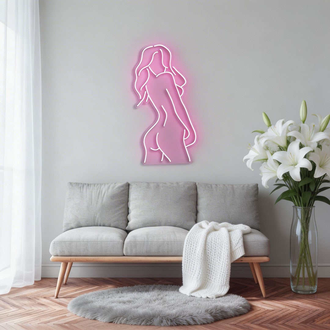 Beauty Pose Neon Sign