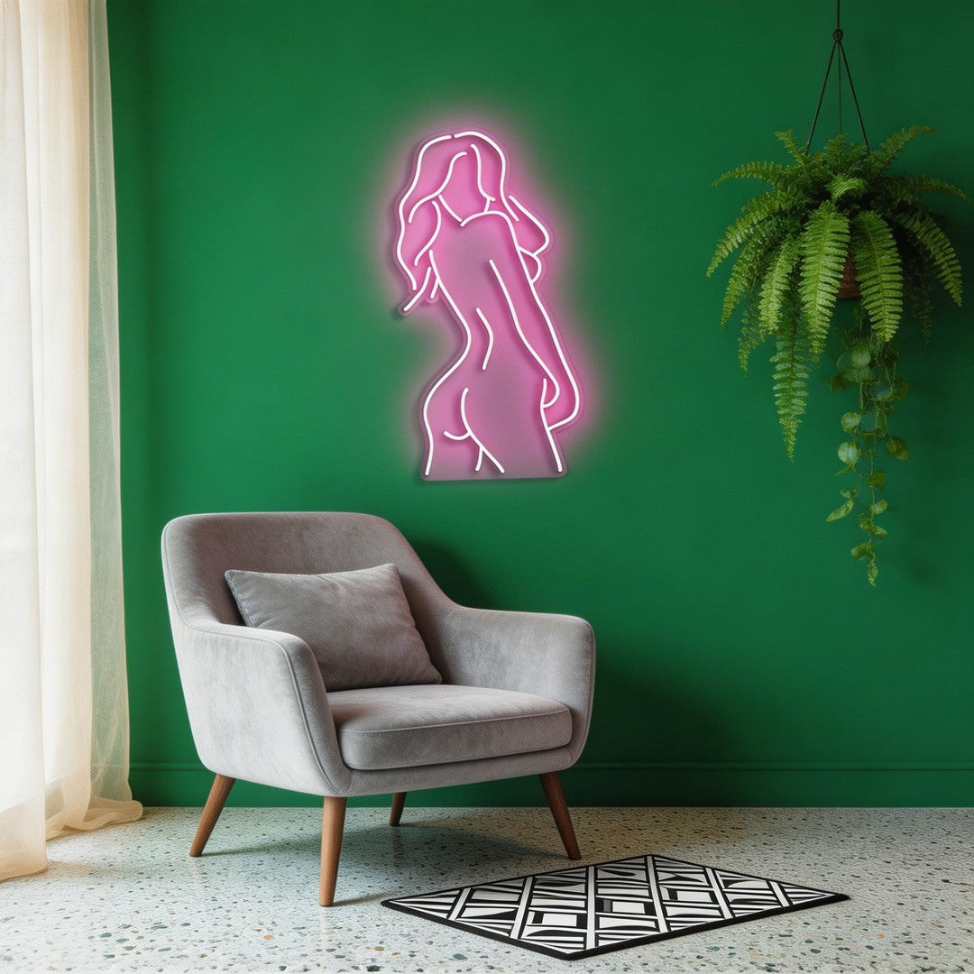 Beauty Pose Neon Sign