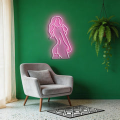 Beauty Pose Neon Sign