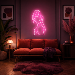 Beauty Pose Neon Sign