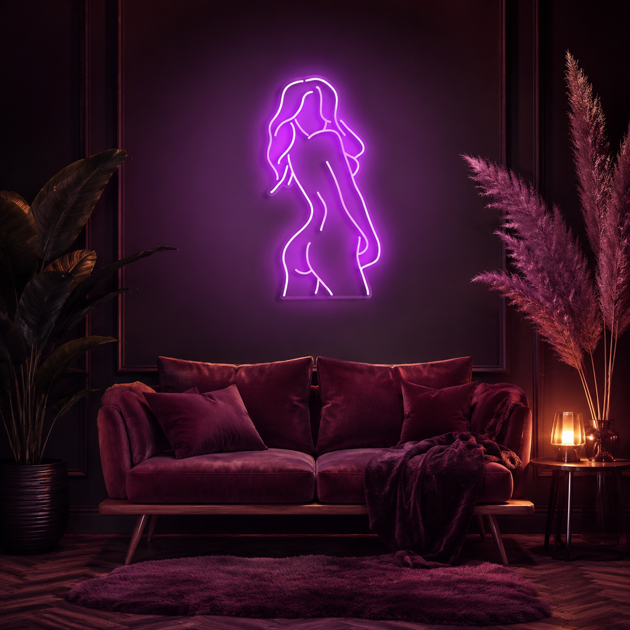 Beauty Pose Neon Sign