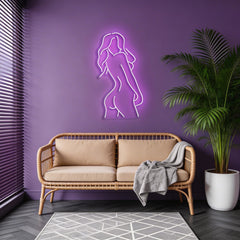 Beauty Pose Neon Sign