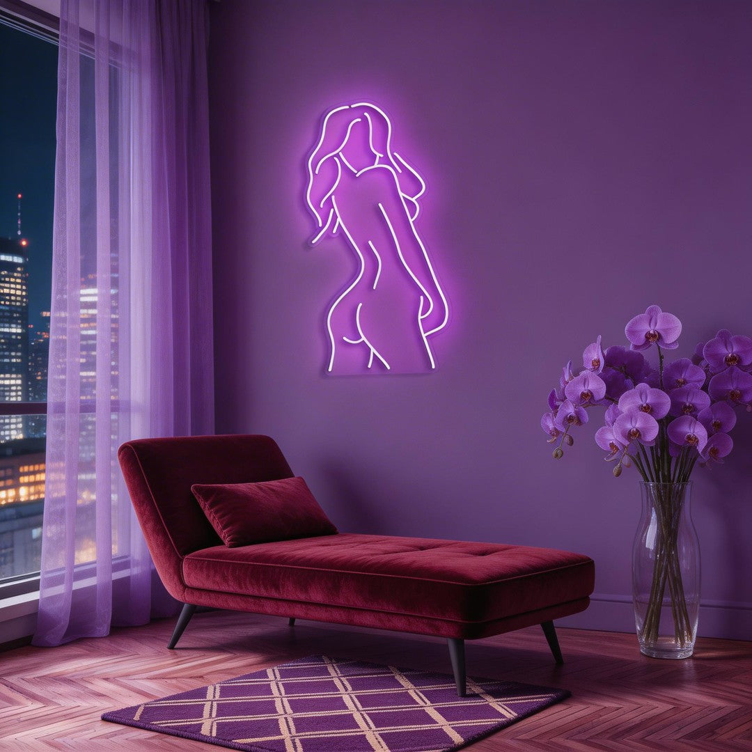 Beauty Pose Neon Sign
