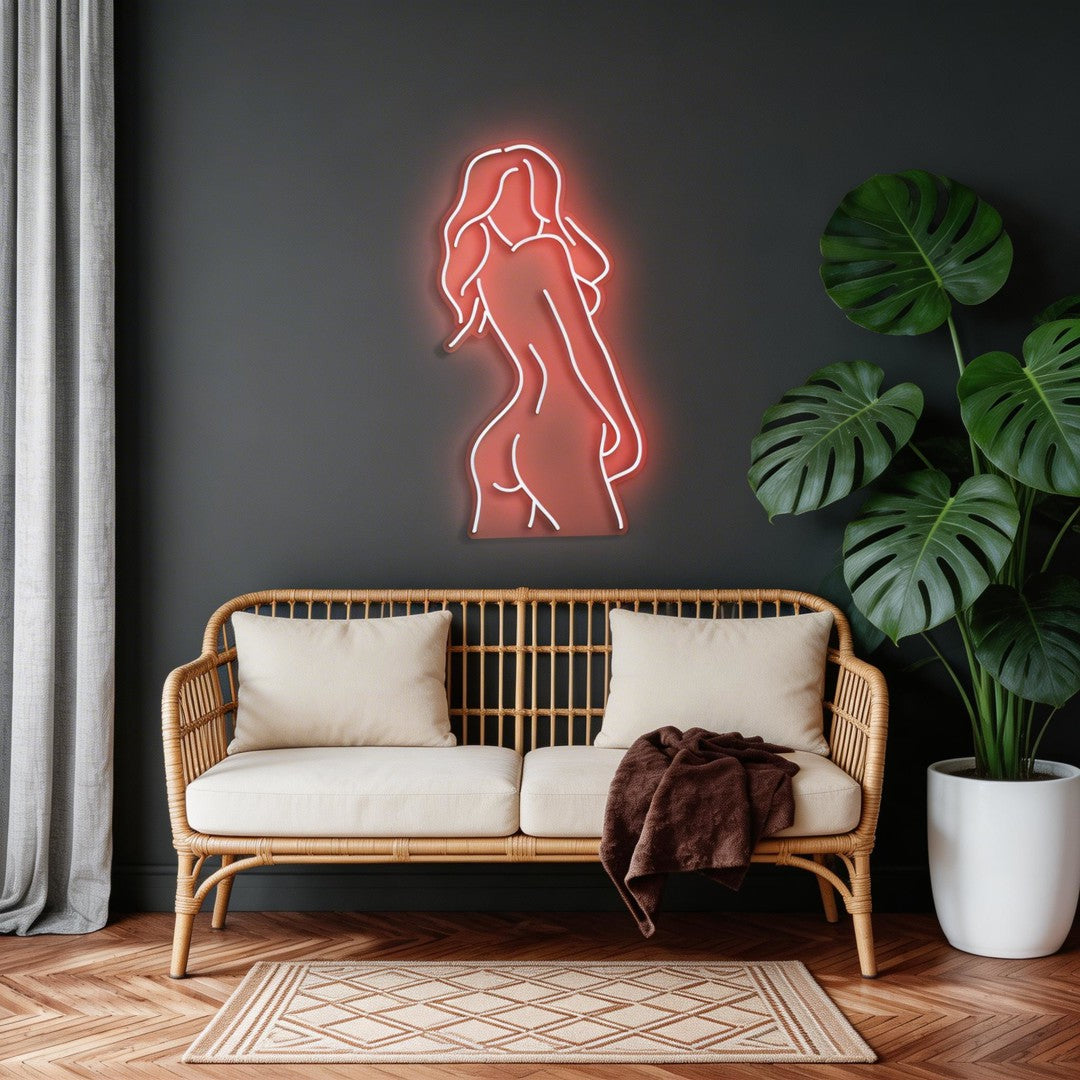 Beauty Pose Neon Sign