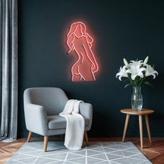 Beauty Pose Neon Sign