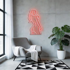 Beauty Pose Neon Sign