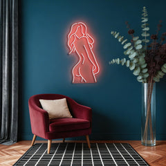 Beauty Pose Neon Sign