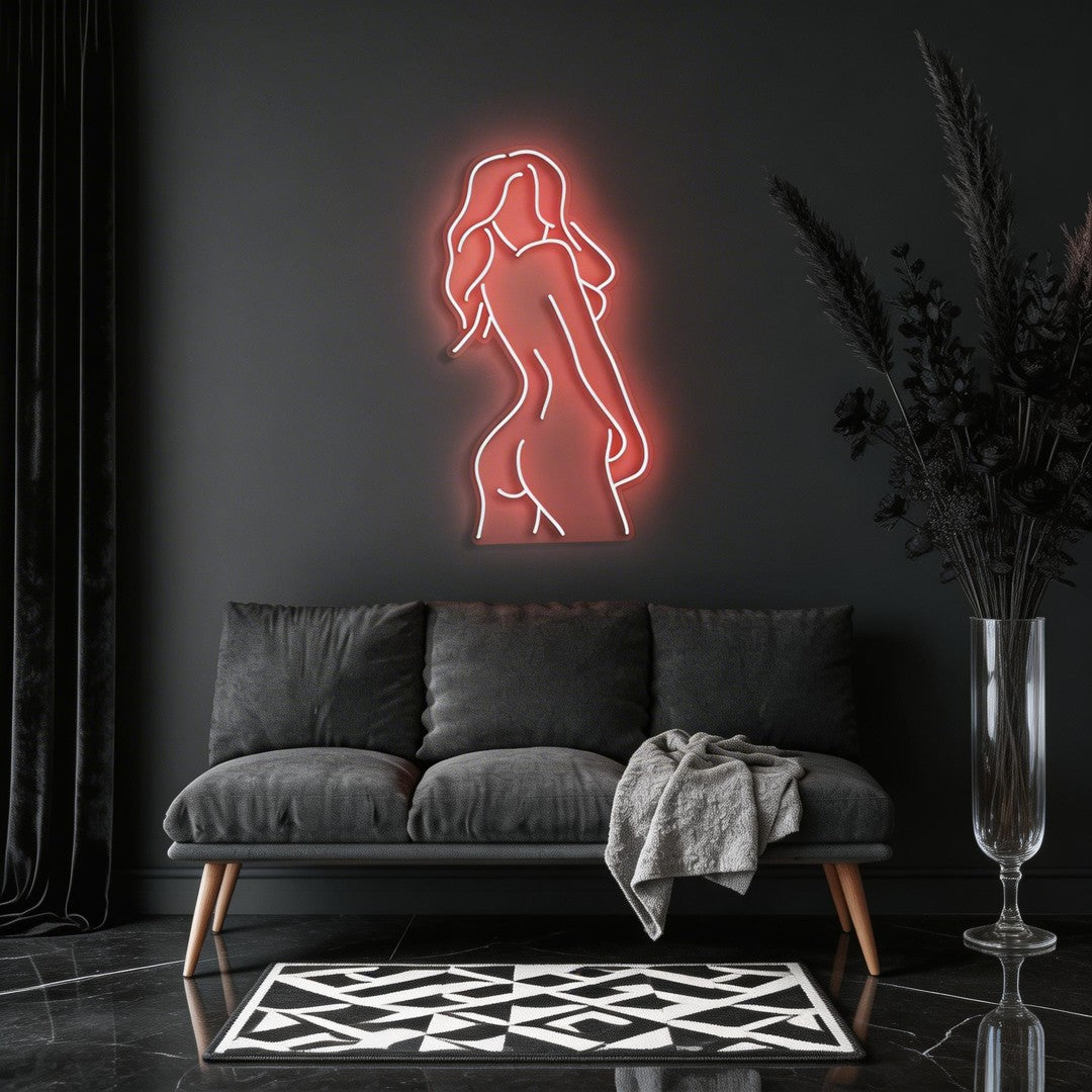Beauty Pose Neon Sign