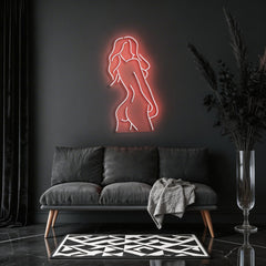 Beauty Pose Neon Sign