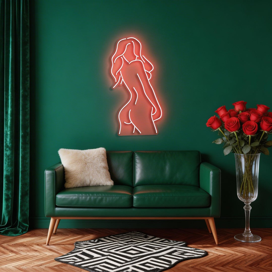 Beauty Pose Neon Sign
