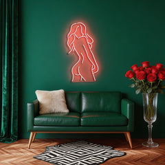 Beauty Pose Neon Sign