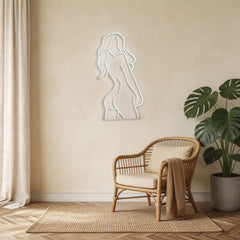 Beauty Pose Neon Sign