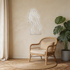 Beauty Pose Neon Sign