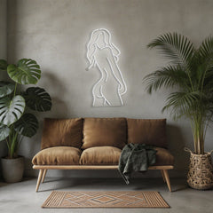 Beauty Pose Neon Sign