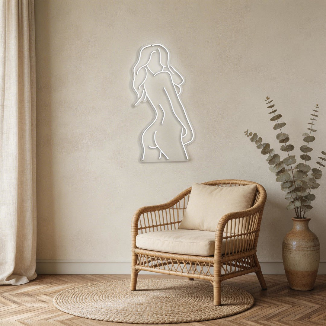 Beauty Pose Neon Sign