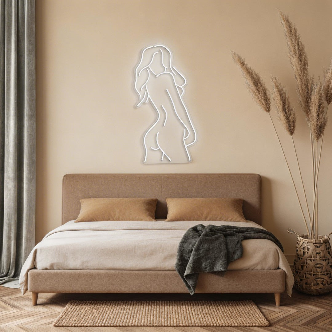 Beauty Pose Neon Sign