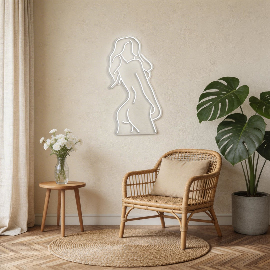 Beauty Pose Neon Sign