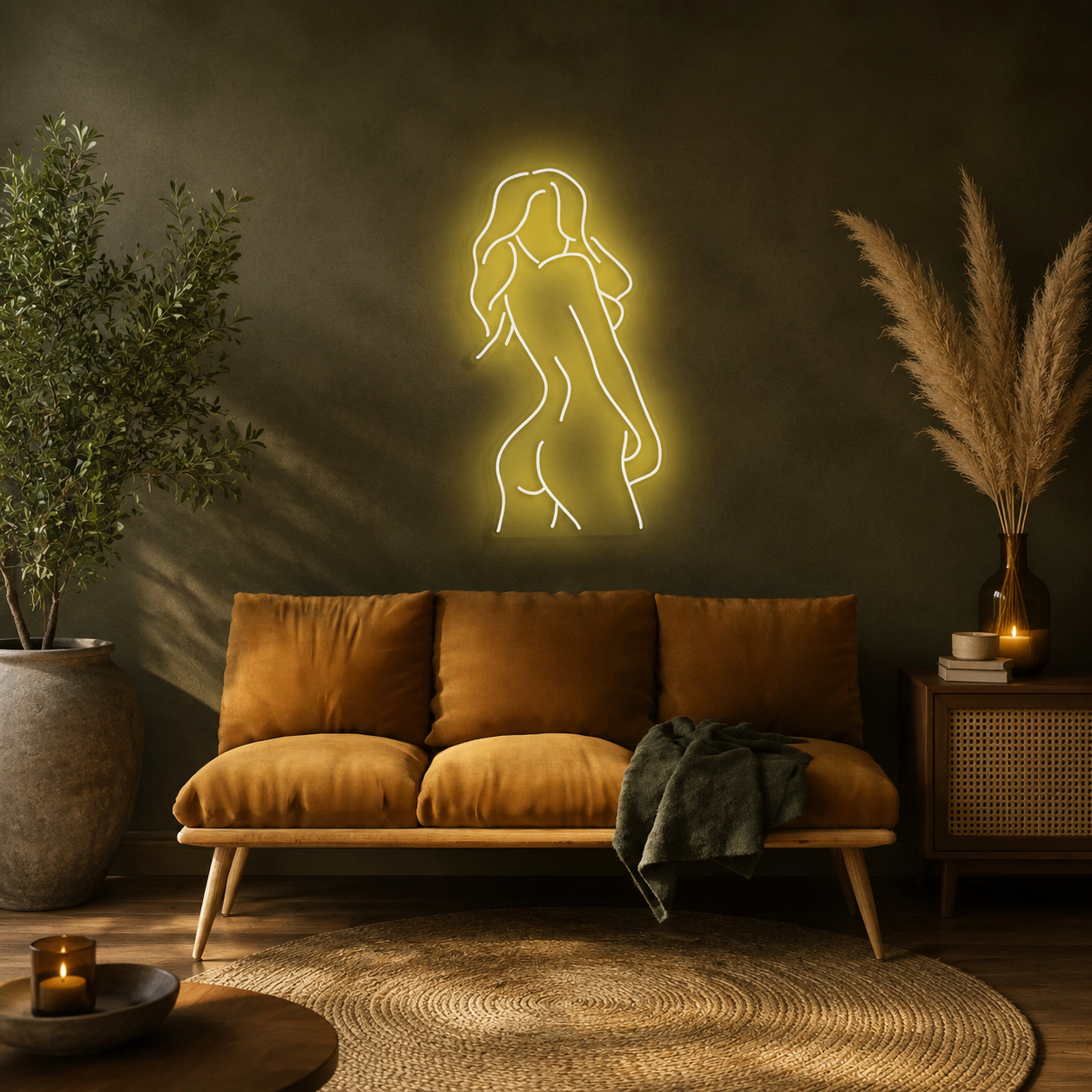Beauty Pose Neon Sign