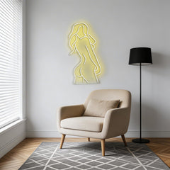 Beauty Pose Neon Sign
