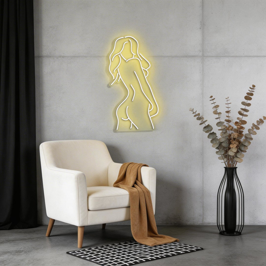 Beauty Pose Neon Sign