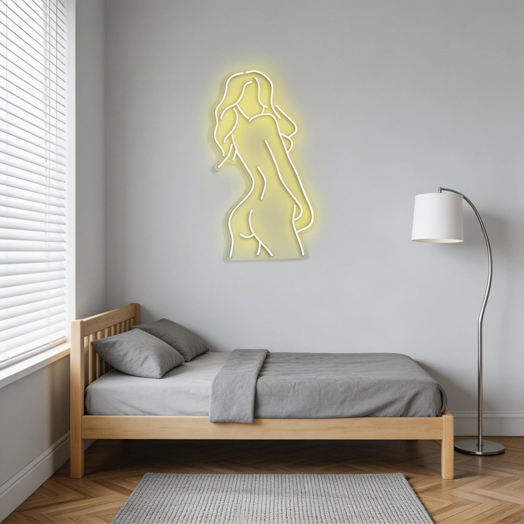 Beauty Pose Neon Sign