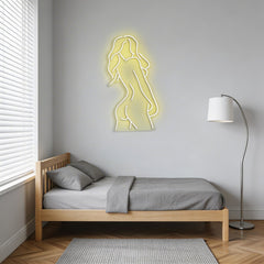 Beauty Pose Neon Sign