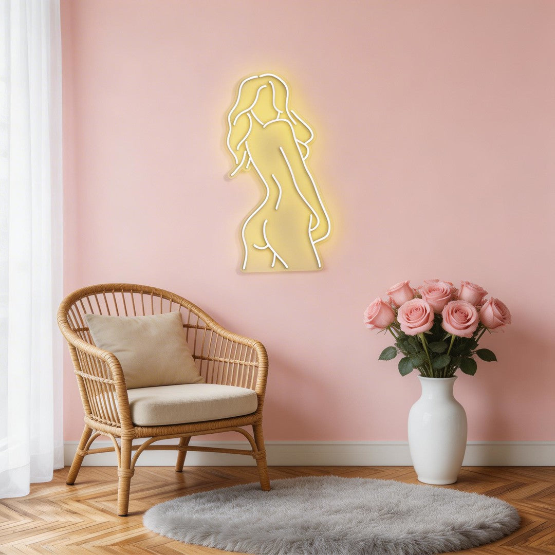 Beauty Pose Neon Sign