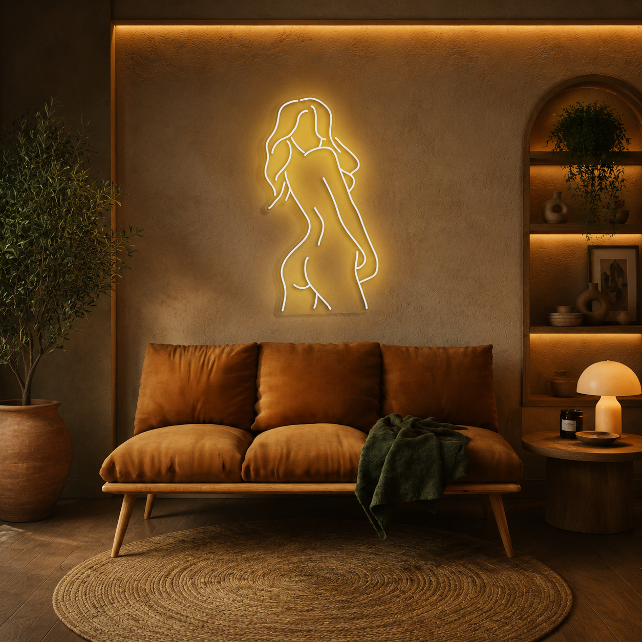 Beauty Pose Neon Sign