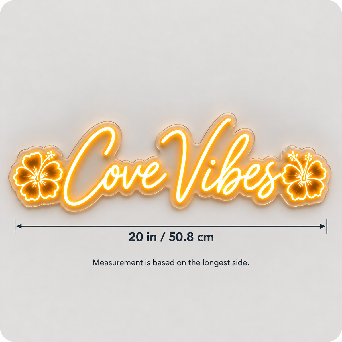 Cove Vibes Custom LED Neon Sign