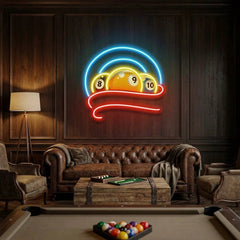 Billiard, Pool And Snooker Artwork Led Neon Sign Light