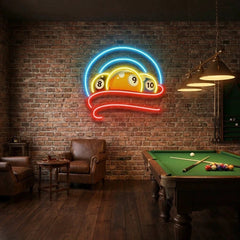 Billiard, Pool And Snooker Artwork Led Neon Sign Light