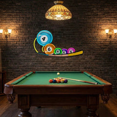 Billiard, Pool, Snooker Decor Artwork Led Neon Sign Light