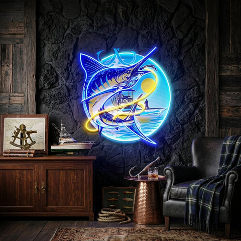 Blend with The Ocean Waves LED Neon Sign Light Pop Art