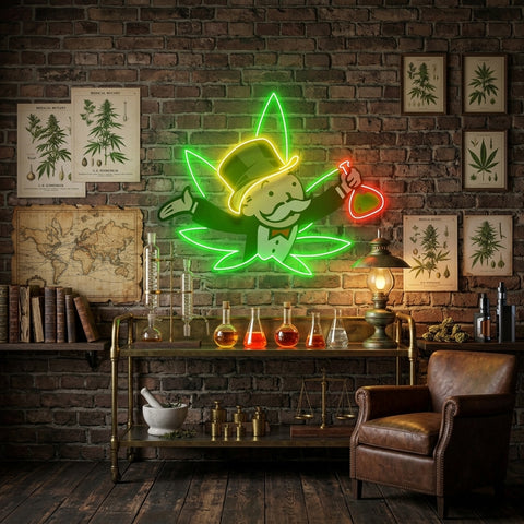Bongopoly Led Neon Acrylic Artwork Led Neon Sign Light