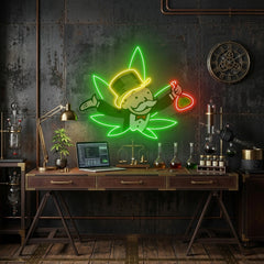 Bongopoly Led Neon Acrylic Artwork Led Neon Sign Light