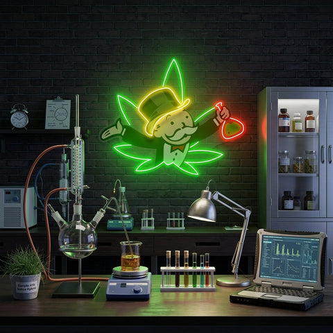 Bongopoly Led Neon Acrylic Artwork Led Neon Sign Light
