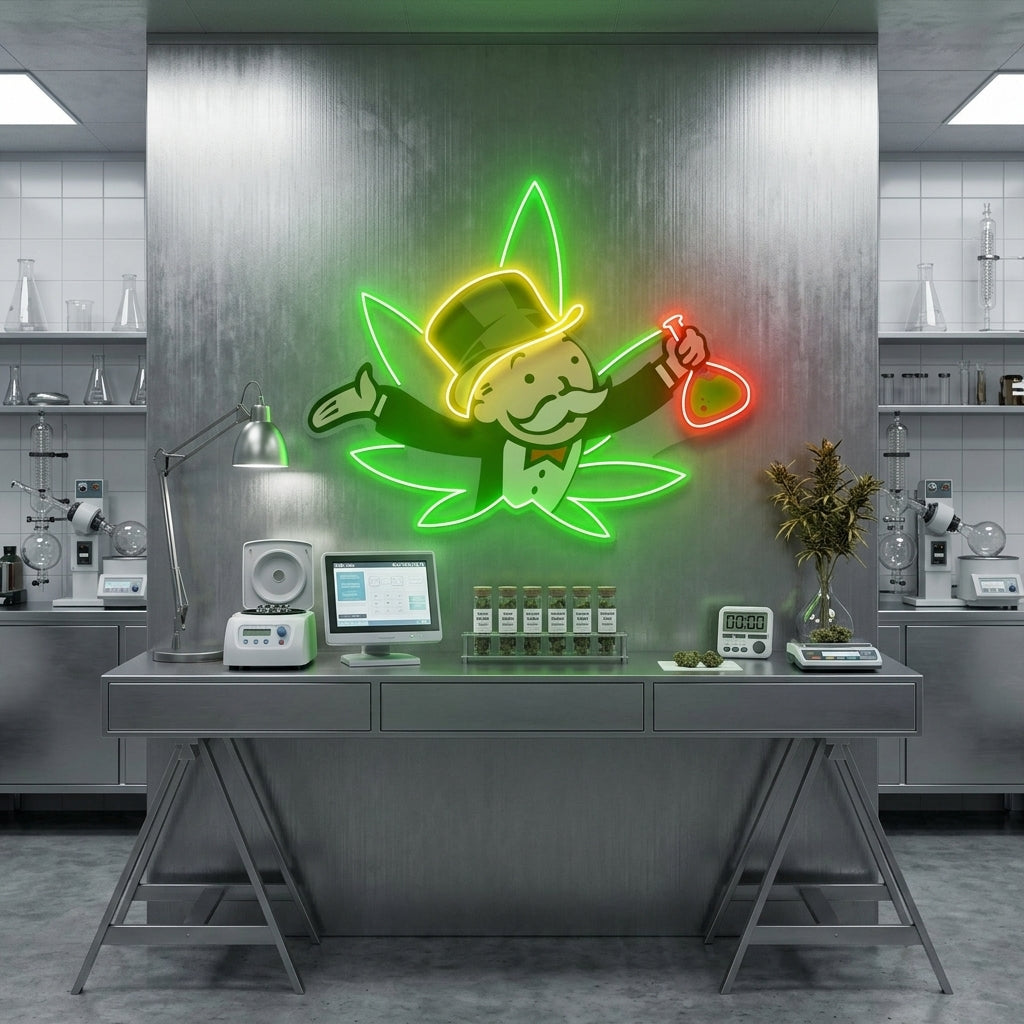 Bongopoly Led Neon Acrylic Artwork Led Neon Sign Light