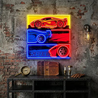 Born To Race LED Neon Sign Light Pop Art