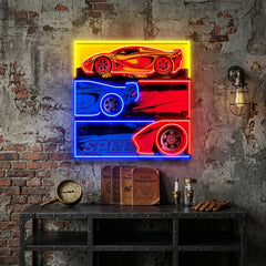 Born To Race LED Neon Sign Light Pop Art