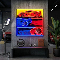 Born To Race LED Neon Sign Light Pop Art